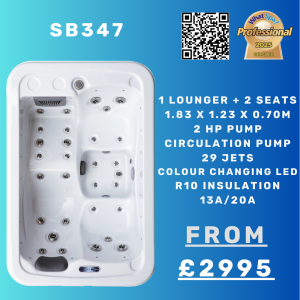 SB347L - Sunbeach Spas Hot Tub