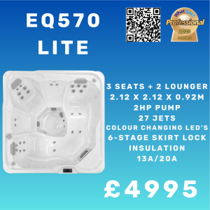 EQ570 Lite - Equinox Hot Tub